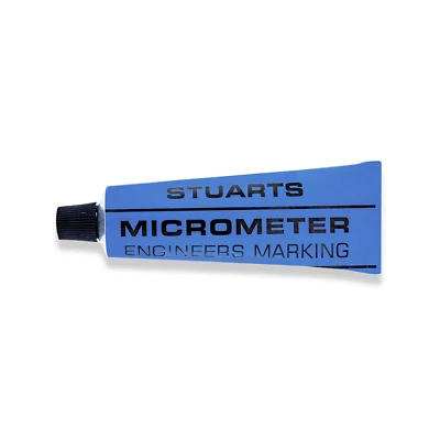 TUBE STUARTS MARKING BLUE MICROMETER ENGINEERS BLUE FROM RDGTOOLS