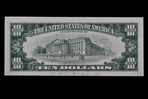 $10 1988A Gem CU Federal Reserve Note I07588199A series A, ten $, Minneapolis - Picture 3 of 3