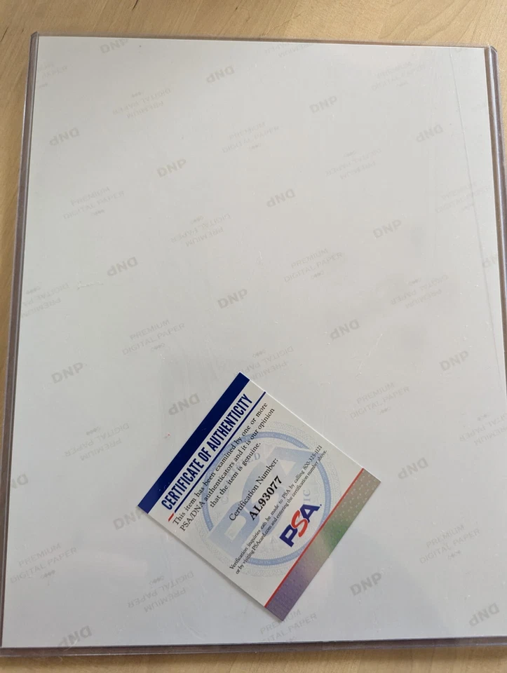 Steven Kwan PSA Authenticated 8x10 Rookie Signed Picture Autograph - Image 2 of 2