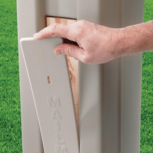 MailMaster Plus Large Mailbox & Post - Weather-Resistant and Easy to Install - Picture 7 of 7