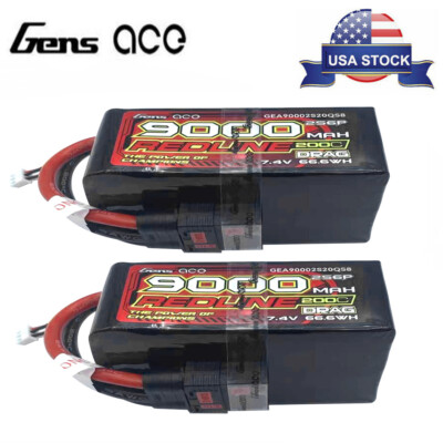 Gens Ace Redline Shorty 5100mAh 7.6V 2S 130C HV LiPo | RC-Klub - Foto 10