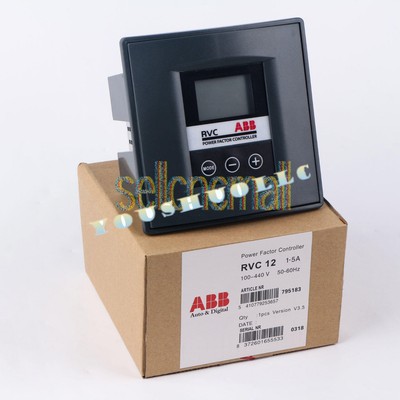 1PC NEW ABB RVC-12/1-5A Power Factor Controller RVC 12 1-5A