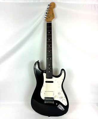 Fender Pro Squier Stratocaster Electric Guitar & Rock Band 3 Controller AS-IS