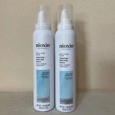 Nioxin Pro Clinical Volumizing + Thickening Mousse   Set of 2   6.7 oz each
