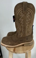 Durango SZ 7 Maverick Pro Steel Toe Waterproof Western Work Boots Brown #DDB0297