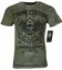 Xtreme Couture By Affliction Camicia Termale Uomo LEGGENDARIA Biker Bianca