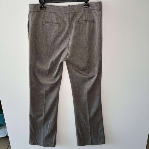 Pantalones Kut From The Kloth para mujer 14 gris pierna recta carrera tiro medio pantalones - Imagen 4 de 5