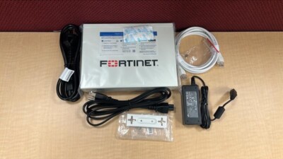 FORTINET FortiGate60F+1YR EXP 3/18/27 REGISTERED (FG-60F-BDL-950-12) -Open Box