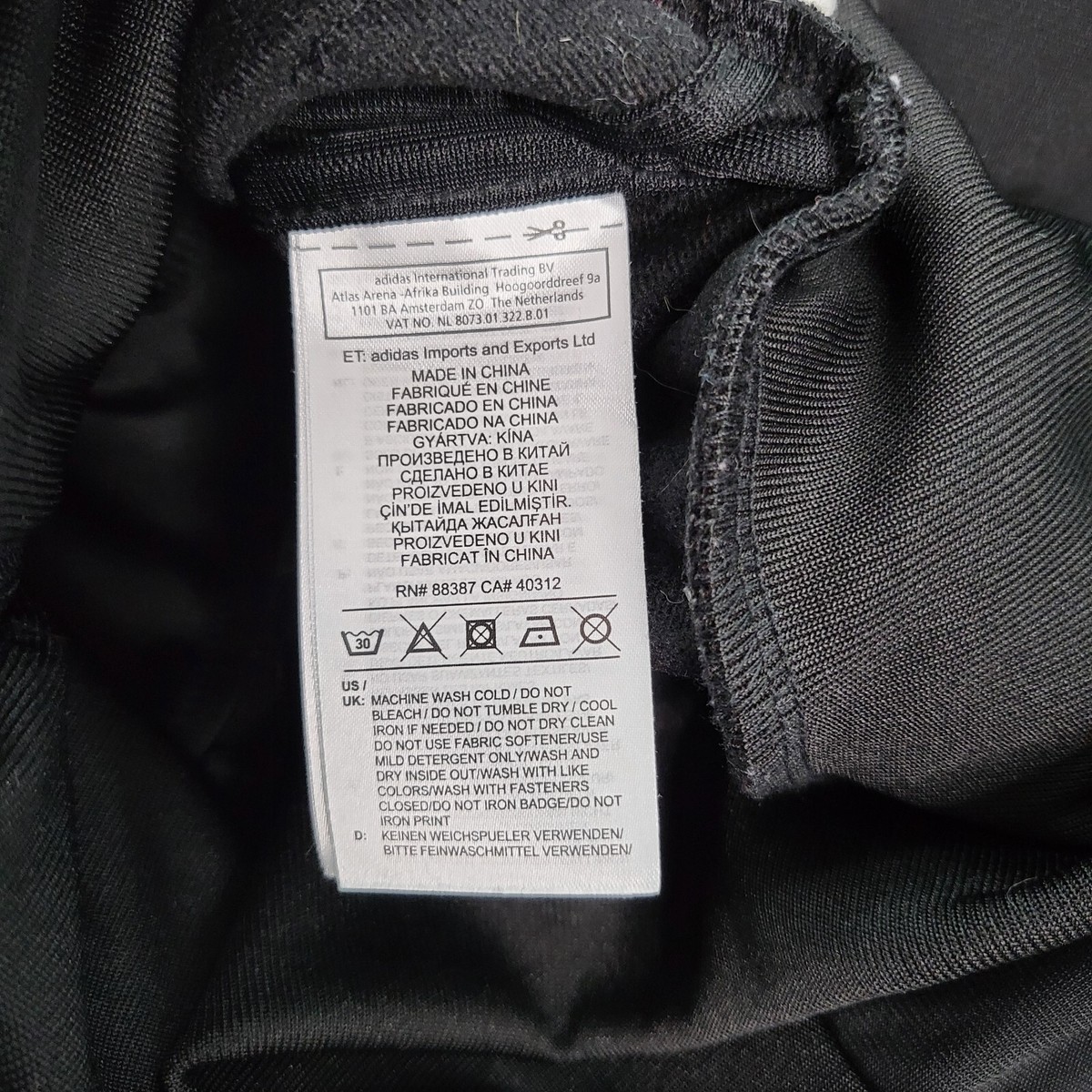 Adidas X Reiichi Tanaami Men Size XS Black Activewear Jacket | eBay