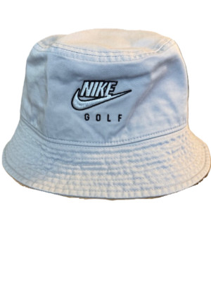 NEW NIKE [M] Adult Unisex APEX Golf Bucket Hat-Grey/Black C14356