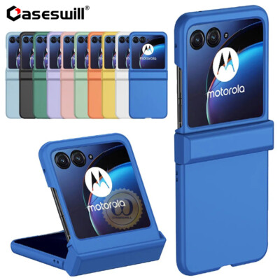 Coque Rigide Transparente Anti-choc Pour Motorola Razr 40/40 Ultra/50/50 Ultra - Ultra Slim - Neuf