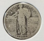 2 Standing Liberty Quarters (1925 & 1927), 90% Silver, Free Shipping.