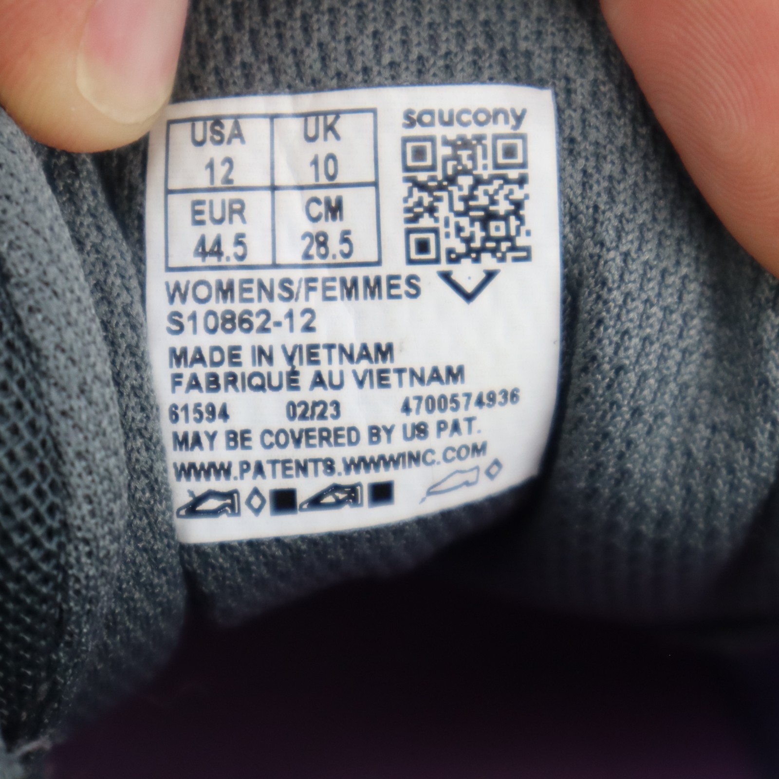 Saucony Womens Aura TR Trail Running Shoes Gray Pink Size 12 Jogging thumbnail 6