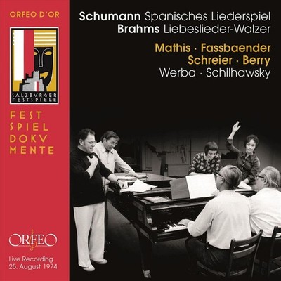 EDITH MATHIS / BRIGITTE FASSBAENDER / PETER SCHREIER / WALTER BERRY SCHUMANN: SP