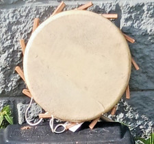 Nigerian clay-based frame drum (sakara)