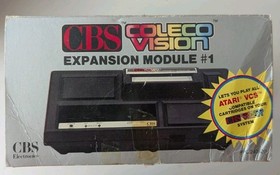 Colecovision Expansion Module #1 - CBS - Coleco - Complete In Box - Mint