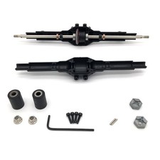 1Pc Metal Axle Rear Wave Box Black Differential Gear For 1/12 Wltoys 12428 12423
