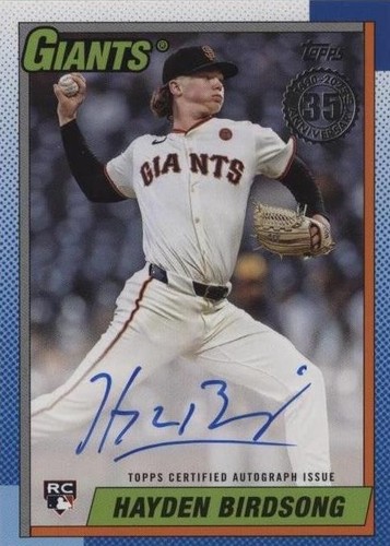 2025 Topps Chrome Hayden Birdsong Rookie RC Auto Autograph #RA-HB 