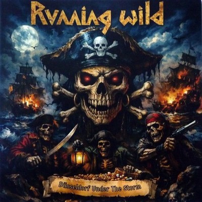 RUNNING WILD   Düsseldorf Under The Storm (LIM. 300 CD*SOUNDBOARD*LIVE 1988)