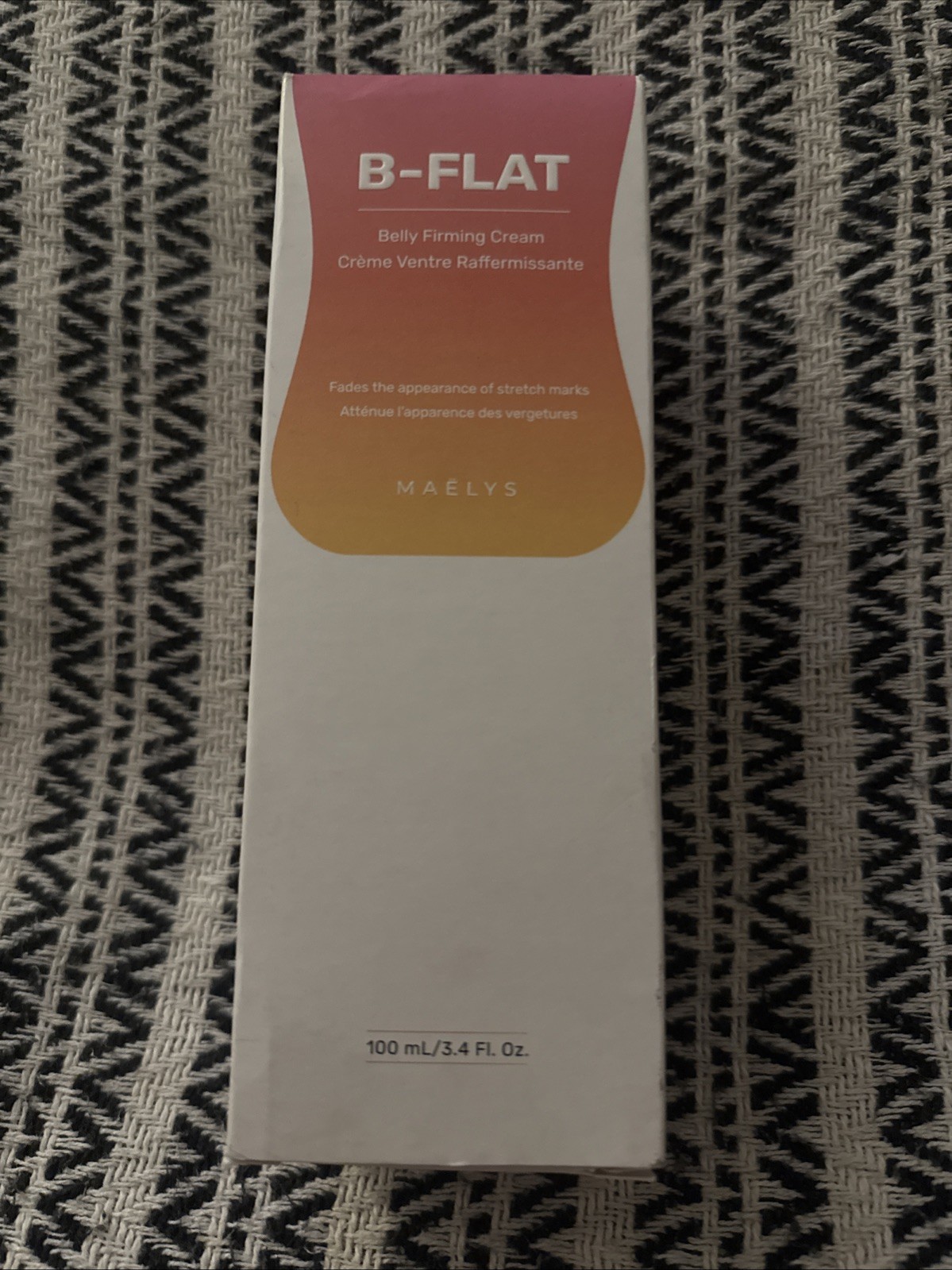 MAELYS B-FLAT belly Firming cream 3.4 oz / 100 ml Boxed NEW 