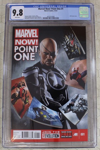 MARVEL NOW! POINT ONE #1 CGC 9.8 (2012) Adi Granov cover (Marvel Comics)!!