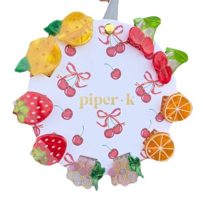 piper K Summer Fruit Strawberry Oranges Lemon Cherry  display picture 1