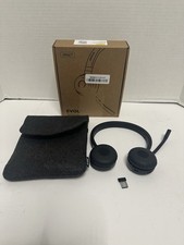 Jabra Evolve 65 TE Third Edition Wireless Headset In Black W/ Case 6699-833-309