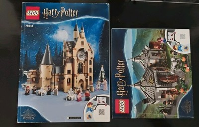 LEGO LOT(2) 75948 And 75947 Harry Potter Hogwarts Instructions Magazines 2 Books