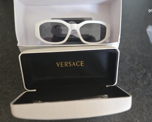 Versace 4361-53015-140 Women's White Framed Sunglasses - Picture 3 of 11