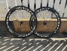 EASTON EC90 AERO Carbon Wheel 700C Tubular 55mm Height Easton Front and Rear