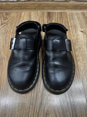 Dr. Martens Jorge II Black Leather Mule Slingback Size 36 | eBay