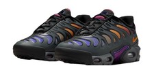 Nike Air Max Plus TN Black Purple Orange Multicolor Sneakers Low Top