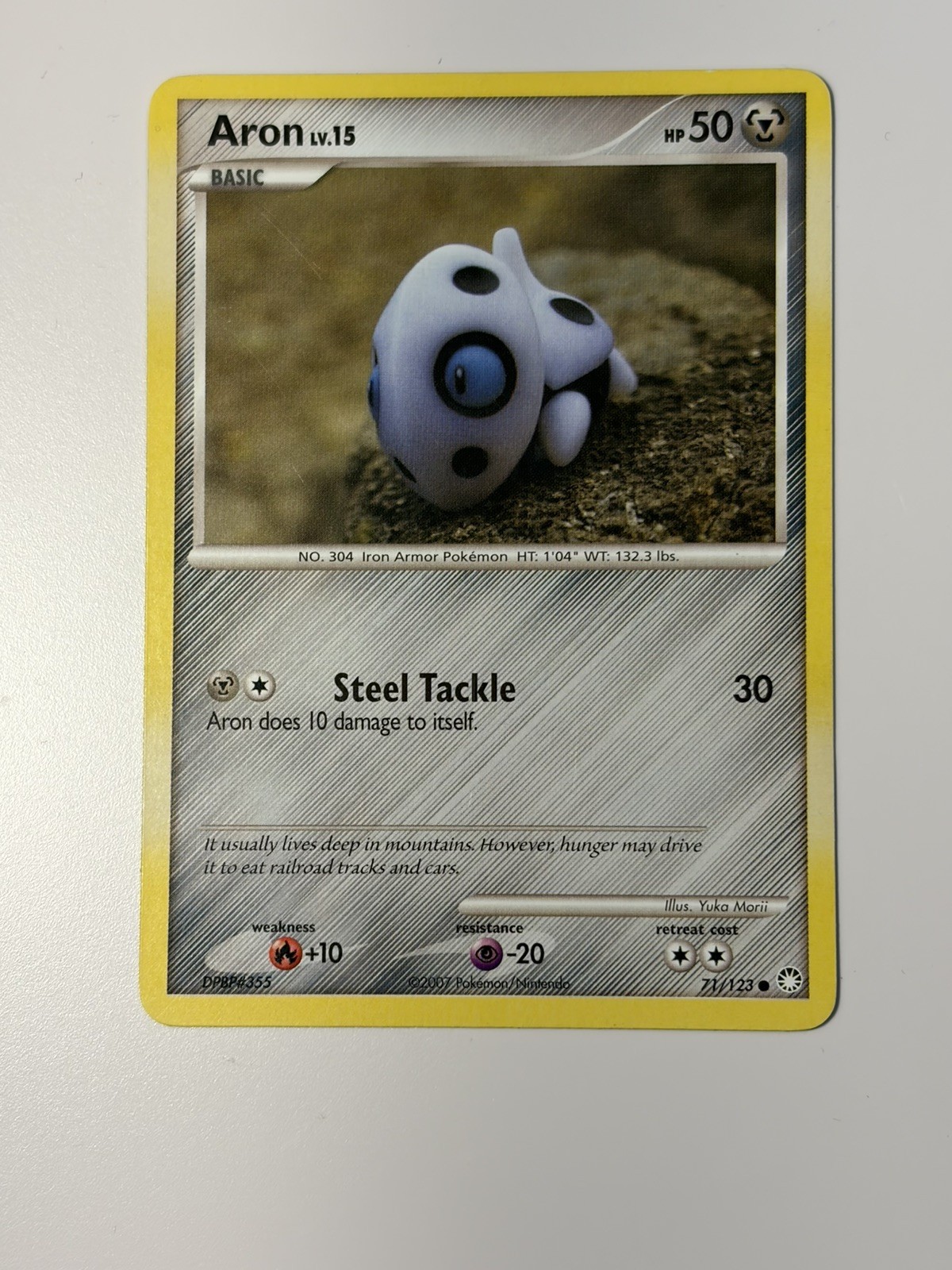 Aron 71/123 Mysterious Treasures Regular