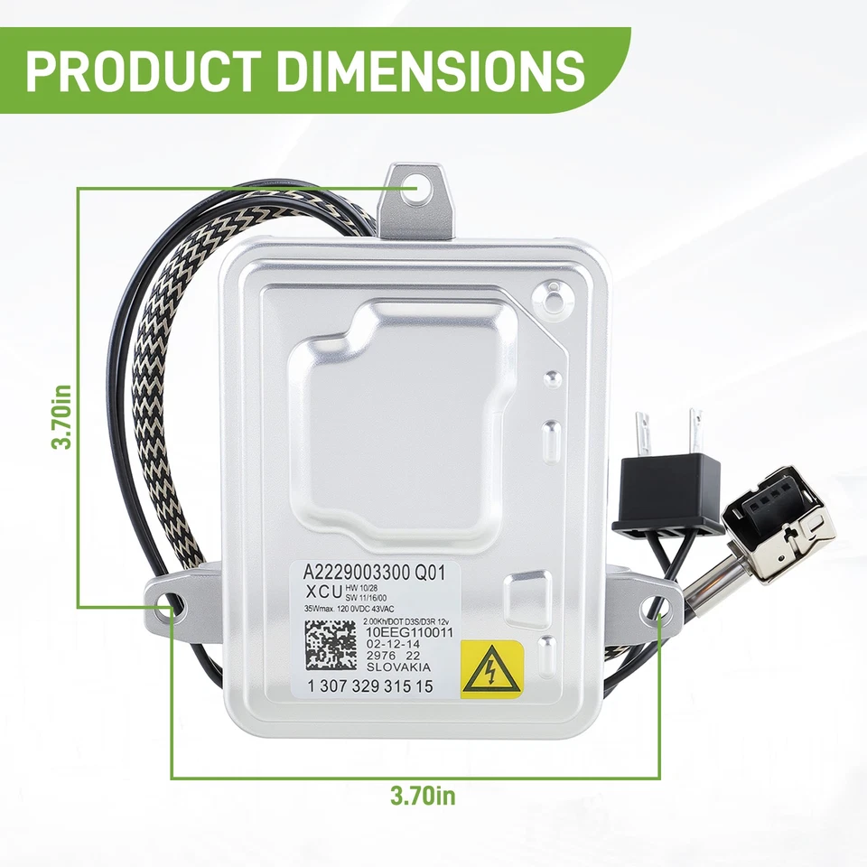 HID Xenon Headlight Ballast For 2014-2016 Mercedes-Benz CLA250 CLA45 AMG 2.0L - Изображение 2 из 4