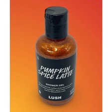 LUSH Pumpkin Latte Shower Gel 100ml 3.3oz Limited Edition Pumpkin Spice Scents