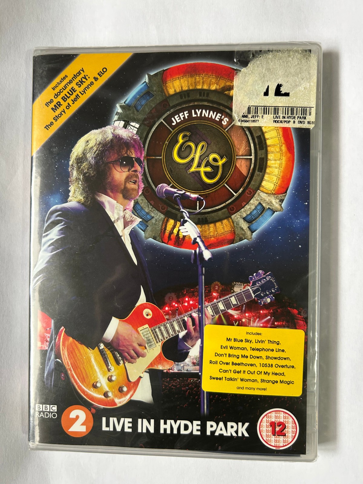 JEFF LYNNE ELO ELECTRIC LIGHT ORCHESTRA LIVE LONDON HYDE PARK FESTIVAL DVD NEW