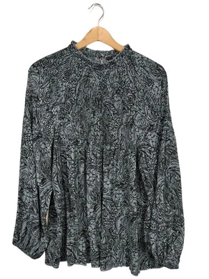 ZERO Blouse à enfiler Dames Blouse T EU 44 gris clair style décontracté - Photo 1/4