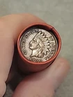 Fantastic Au+1900 Indian Head &S Mint Dime Ends Of Lincoln Wheat Cent Roll