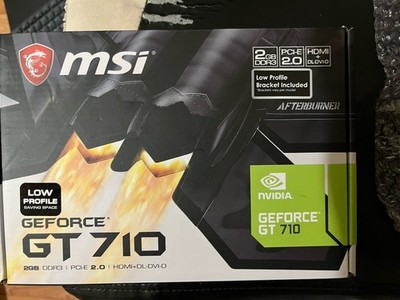 Graphics Card MSI Gaming GeForce GT 710 2GB GDRR3 (NEW W/Box)