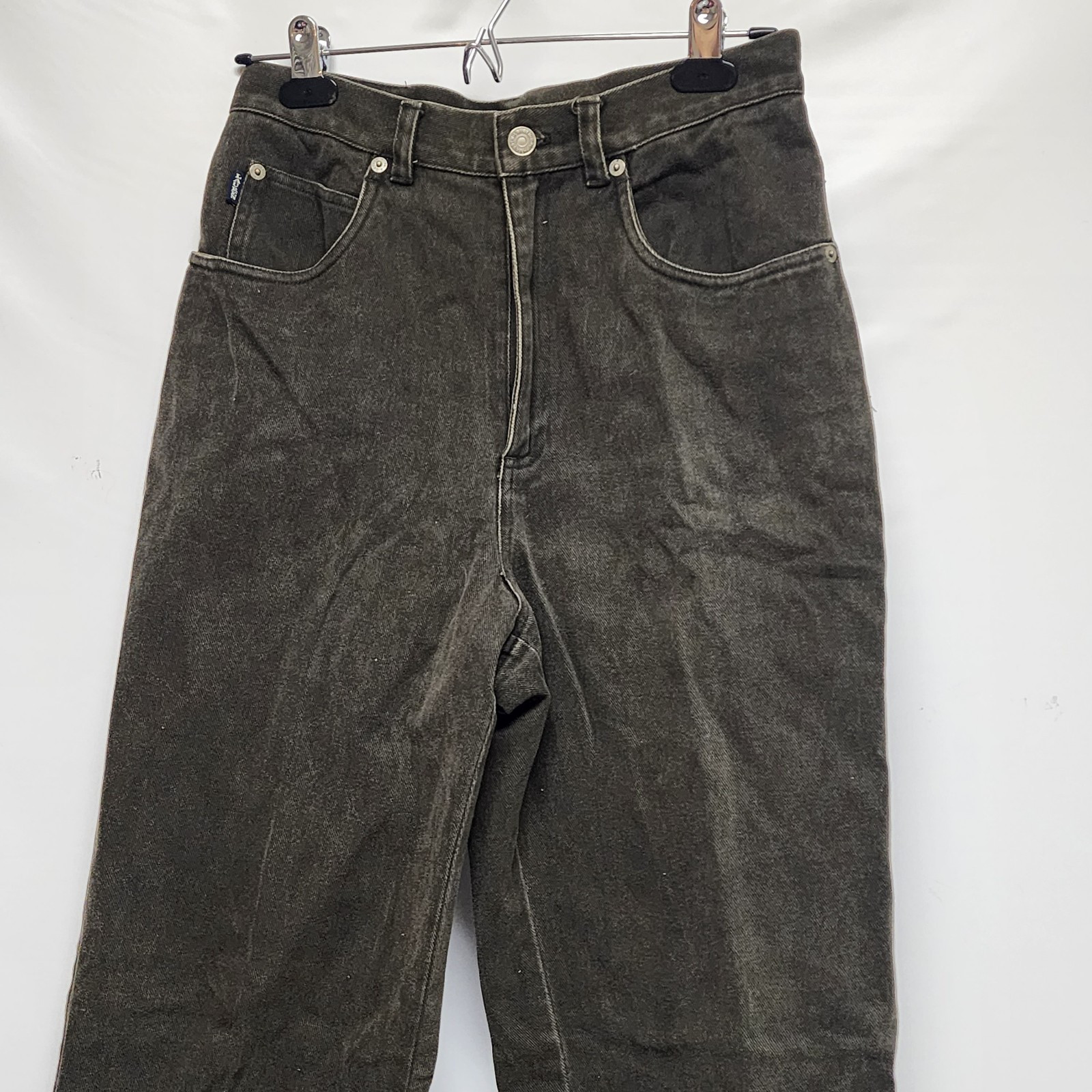 Polo Jeans Co Ralph Lauren Womens Pants 8 Army Green Cargo Retro Classic Grunge thumbnail 4