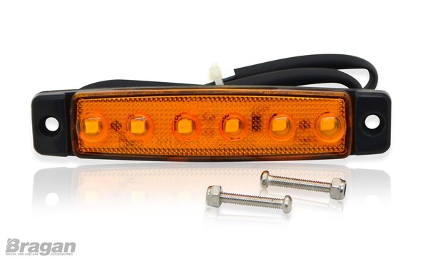 12V/24V Dual Spannung Bernstein Super Slim LED Marker Hell Lkw AnhäNger Van 4X4-image