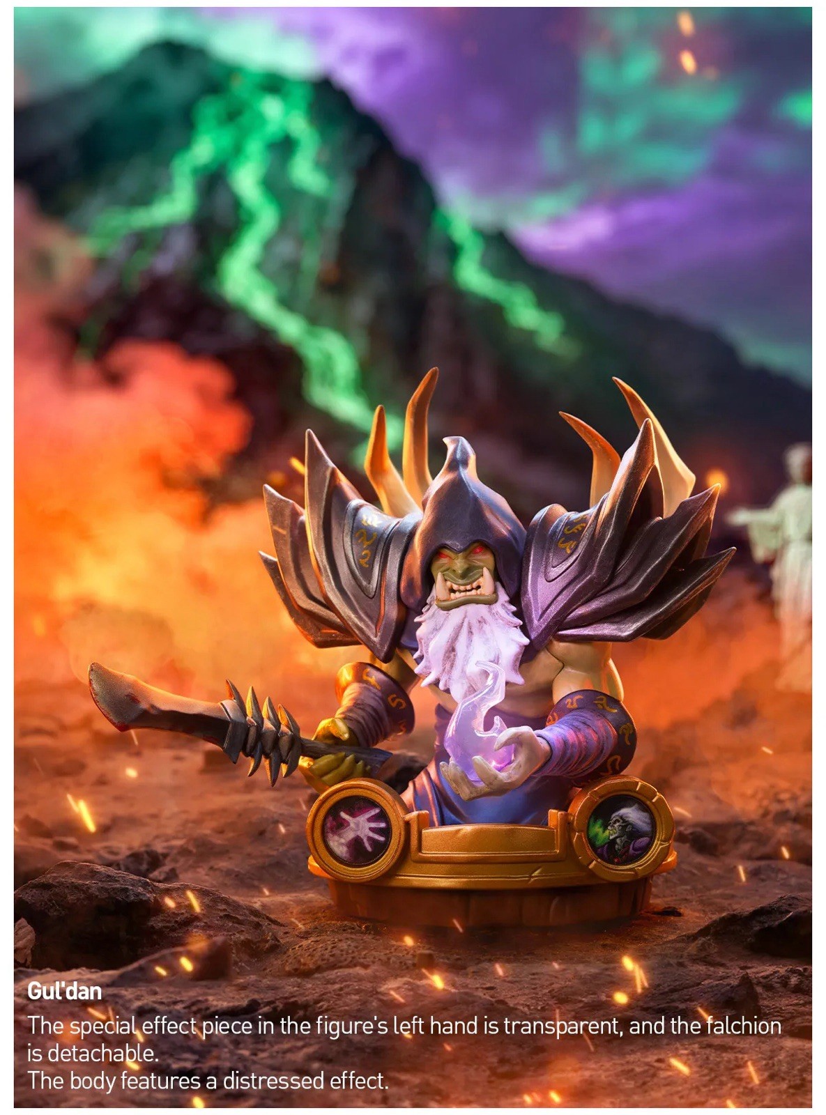 POP MART ✔️AUTHENTIC Hearthstone Legends in Tavern Series Figure [ Gul'dan ]