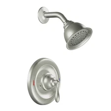 Moen Caldwell Round Shower Faucet with Valve model # 82495EPSRN