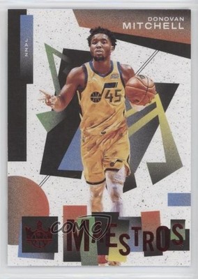 2021-22 Panini Court Kings Maestros Ruby 21/149 Donovan Mitchell #13 09wc
