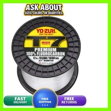 Yo-Zuri T7 Premium 1000YDS 12Lbs (0.285mm) T7-12LB-CL-1000YD