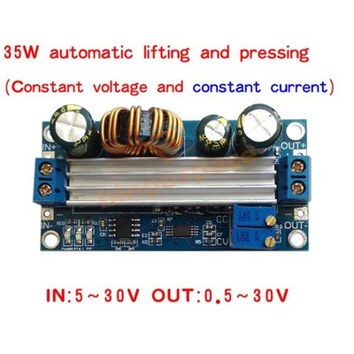 DC-DC 3A 35W Buck Boost Converter Auto Step up/down CC CV Regulator Power Module