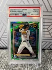 KONNOR GRIFFIN 2024 Bowman Chrome Lunar Glow Refractor 1st Bowman Pirates PSA 10