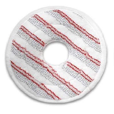 23.5cm Red / Gray Mop Cloth Spin Mop Head Replacement Wet & Dry for Vileda Spin