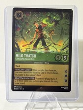 Disney Lorcana Milo Thatch Getting His Hands Dirty Enchanted Foil ENG 82/204
