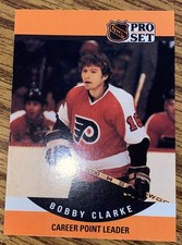 1990-91 Pro Set Bobby Clarke Philadelphia Flyers #651